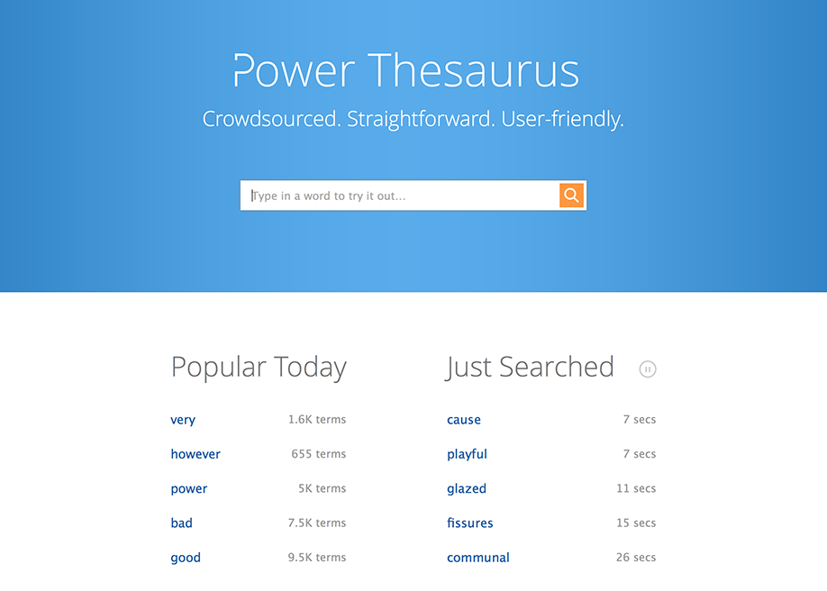 Power Thesaurus: Best Google Chrome Extensions