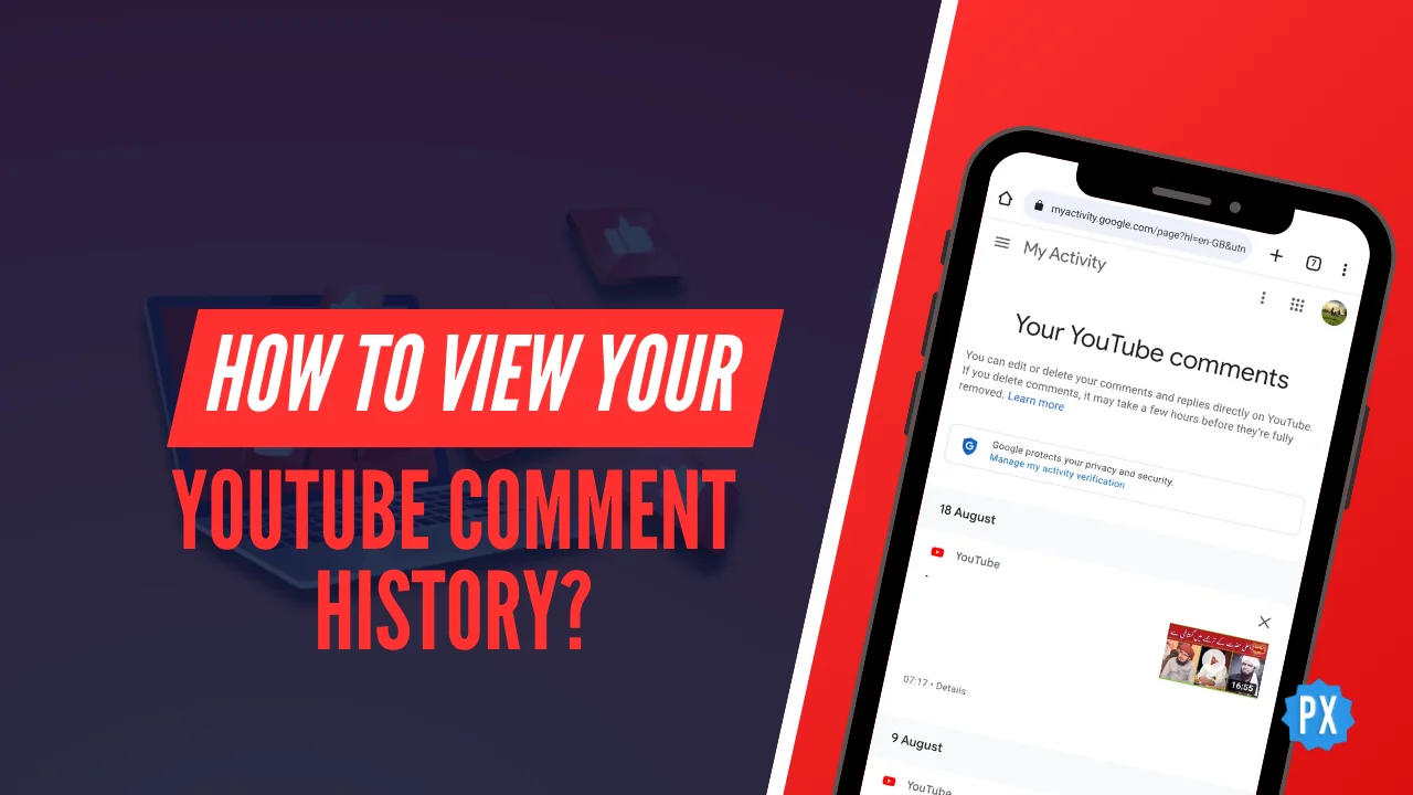 How to View Your YouTube Comment History