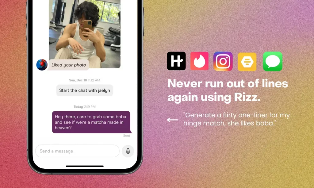 RIZZ app; How To Use RIZZ App